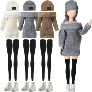Geyoga 12 Pcs Doll Clothes and Accessories