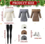 Geyoga 12 Pcs Doll Clothes and Accessories