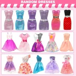 ENOCHT 51 PCS Doll Clothes and Accessories