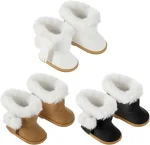 Bencailor 3 Pairs Doll Shoes
