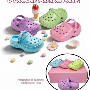 4 Pairs Classic Clogs for Dolls